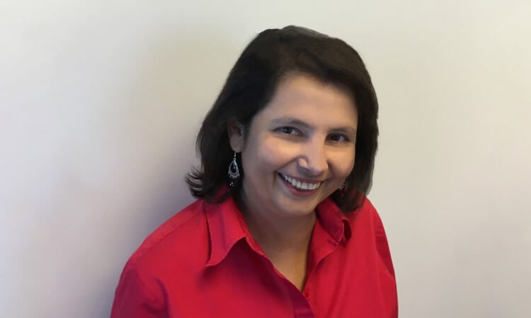 Headshot of Projectmates President Varsha Bhave