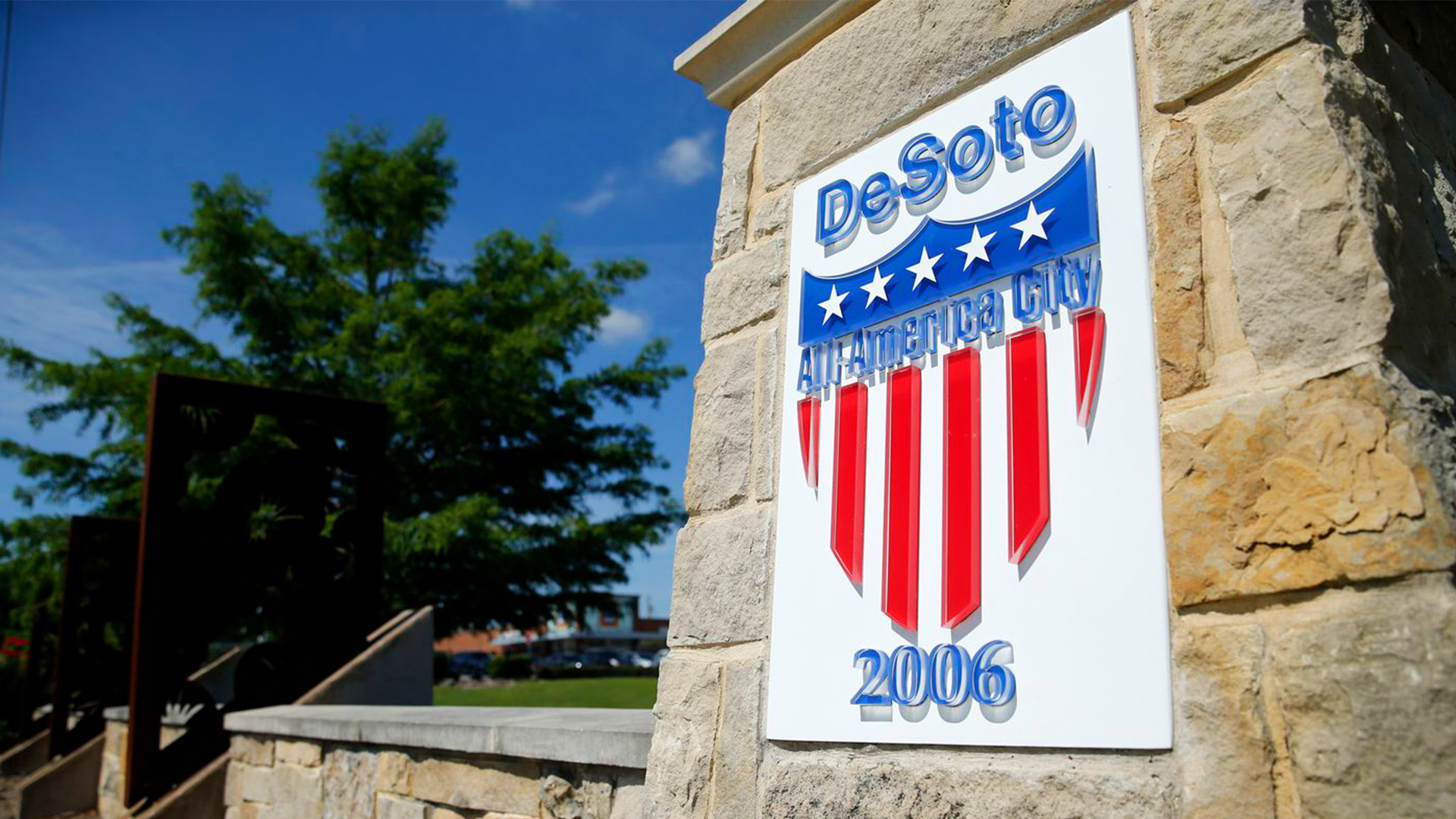 Sign for the City of Desoto