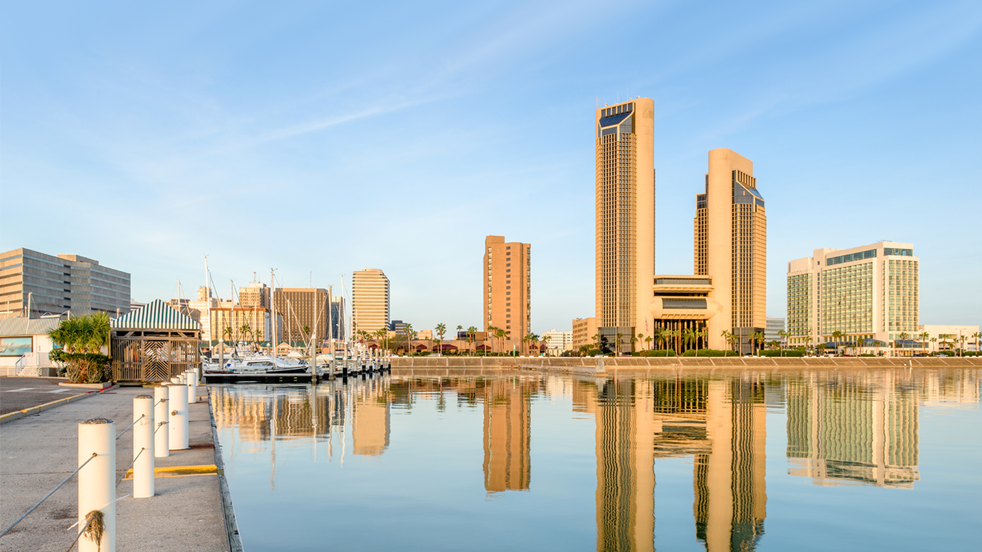View of Nueces County skyline