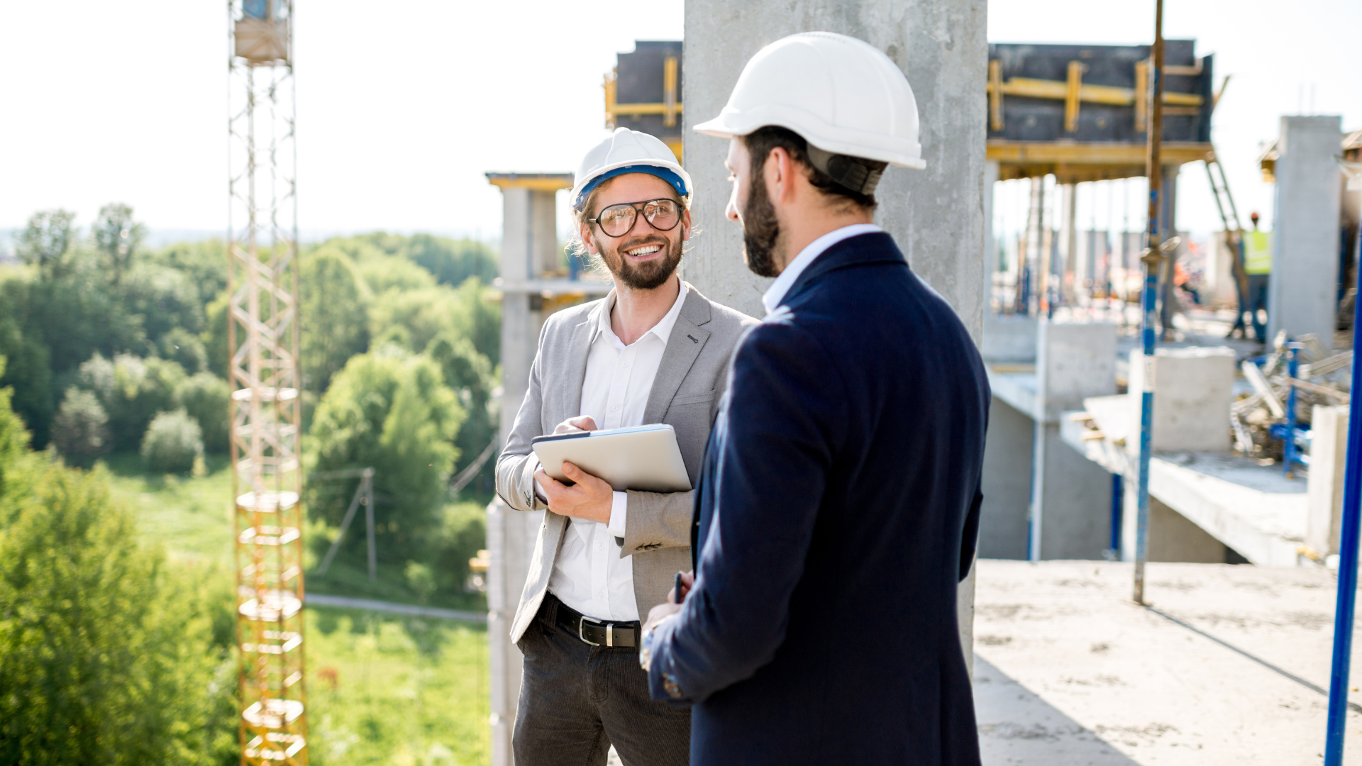 Construction project owners using Projectmates on site