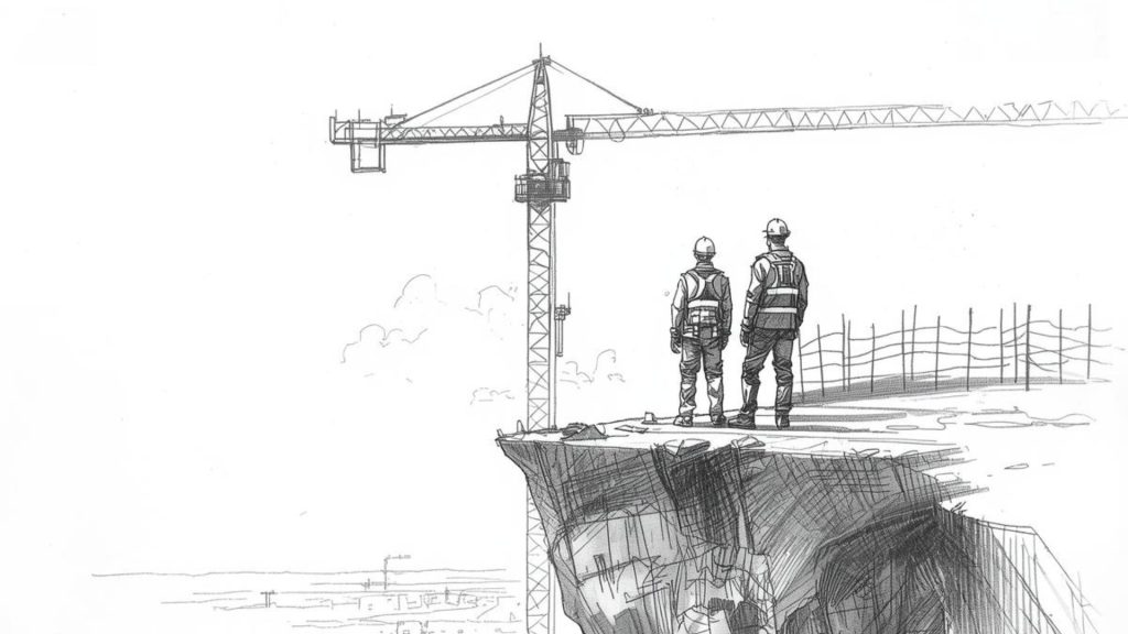The Workforce Cliff Illustration