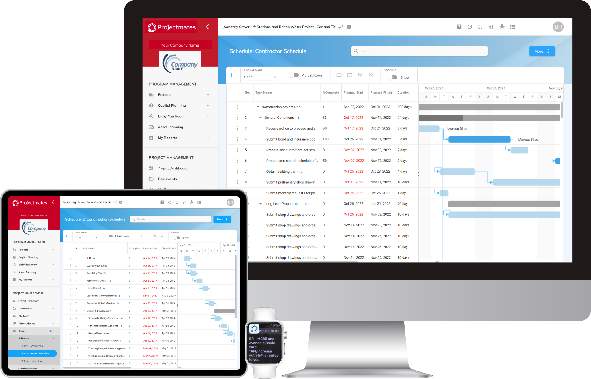 Construction Scheduling Software for On-Time Delivery | Projectmates